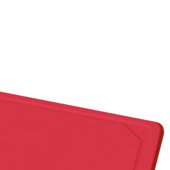 Tábua De Corte Tramontina MixColor Em Polipropileno Vermelho Com Proteção Antimicrobiana Resistente