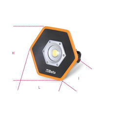 Refletor LED Recarregável para Grandes Áreas 100-240V 50/60Hz IP65 Saída 15V 1837C/4300 Beta