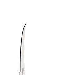 Faca Para Tomate Tramontina Plenus Aço Inox 5 Polegadas Microsserrilhada Cabo Cinza Resistente