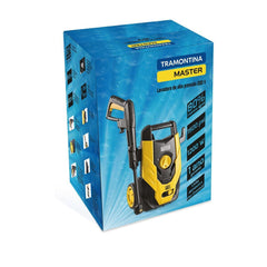 Lavadora de Alta Pressão 1200W 1500psi 5.5-6.5L/min 220V Tramontina MASTER Jato Regulável com Mangueira 3m