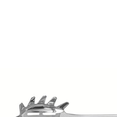 Colher Para Massa Tramontina Marffim Em Aço Inox Resistente Para Servir Espaguete E Penne