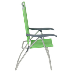 Cadeira de Praia Reclinável em Alumínio Suporta até 120kg 4 Posições Prosa Bel