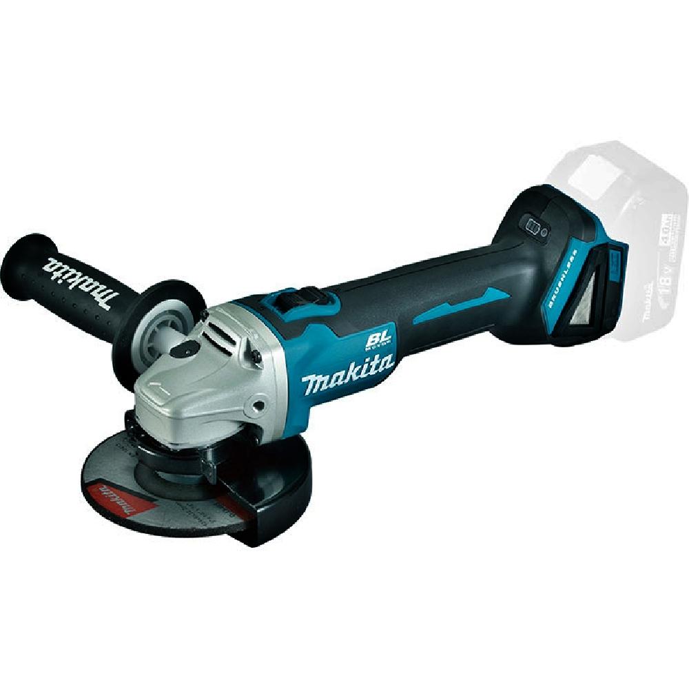 Esmerilhadeira Angular 125mm Bateria 18V Bivolt Metal 8500 RPM Resistente Agua Poeira DGA504Z Makita