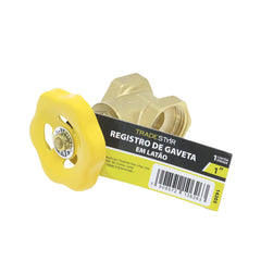 Registro de Gaveta 1'' Latão Tradestar