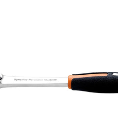 Catraca Encaixe 1/2'' 72 Dentes Tramontina PRO Aço Cromo Vanádio Reversível