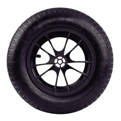Pneu Com Câmara Tramontina 3.25/8'' Roda Plástica Bucha Plástica Para Carrinho De Mão