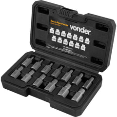 Jogo Bits Saca Parafuso 1/8''-1/2'' 13Pcs CrMo Vonder