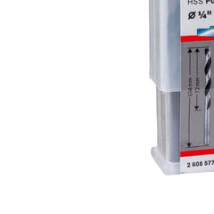 Broca Metal Bosch Aço Rápido Hss-Pointteq 1/4'' 10 Peças U