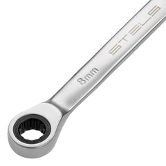 Chave Estrela com Catraca CrV 8-9mm Cromado Stels 1453155 Ferramenta Inovadora