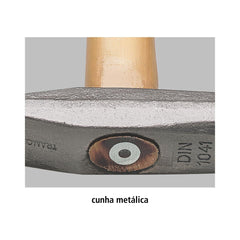 Martelo Pena 200g Basic Cabeça Aço Forjado Cabos Madeira Envernizada Tramontina MASTER