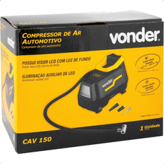 Compressor Ar Automotivo Cav150 12V ou 127V/220V BIV Vonder