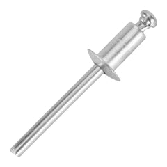 Rebite Repuxo 4,8 x 10mm 50 Unidades MTX Aço Galvanizado Resistente Corrosão