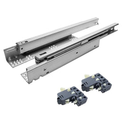 Corrediça Oculta Galvanizada 400 MM 2 Unidades Tradestar
