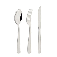 Faqueiro 36 Peças Tramontina Pacific Aço Inox Com Facas Para Churrasco Alto Brilho
