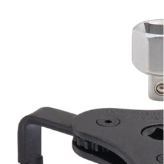 Chave Filtro Óleo 63-102 mm 3 Garras Encaixe 3/8'' Adaptador 1/2'' Sextavado 21 mm Aço Cromado Tramontina PRO