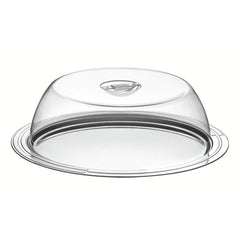 Porta-Bolo Tramontina Ciclo Em Aço Inox Com Tampa 33 Cm Transparente