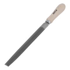 Lima Meia Cana Bastarda 200mm 8'' MTX Corte Eficiente com Cabo de Madeira