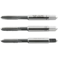Macho Manual Aço Rápido Nº 8 5/32'' Unc Jogo c/ 3 pçs Vonder
