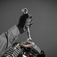 Jogo de Chaves Combinadas com Catraca 11 Peças Aço Cromo Vanádio MTX - Guimepa