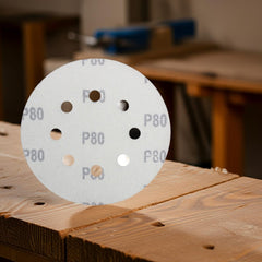 Disco Lixa 125 mm G80 Alvenaria com Fixador Tradestar