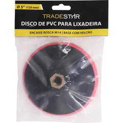 Suporte Disco Lixa 125 MM M14 Fixador Tradestar