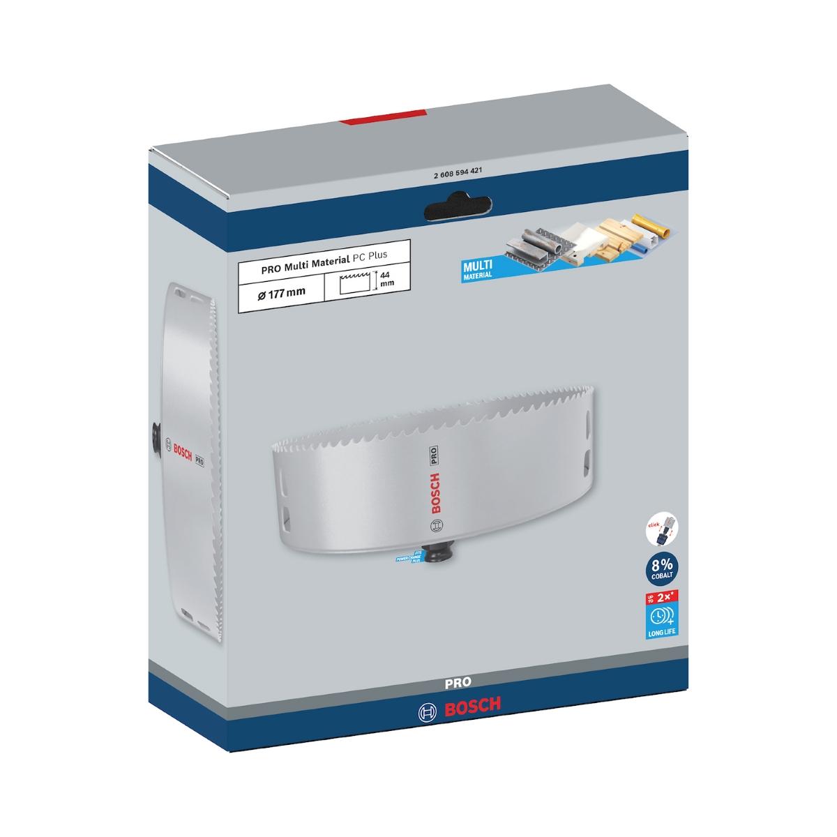 Serra Copo Bosch Pro Multi Material Power Change Plus 177mm