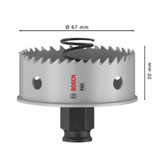 Serra Copo Bosch Pro Sheet Metal Power Change Plus 67mm