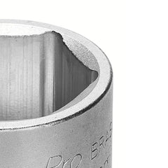 Soquete Sextavado 19mm 3/4'' Aço Cromo Vanádio Forjado Perfil Hyper Drive Tramontina PRO