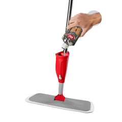 Vassoura WAP MOP Spray Praticidade na Faxina com Reservatório e Pano de Microfibra