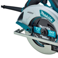 Serra Circular 185mm 7-1/4'' 1800W 5800 RPM Madeira Iluminação com Lamina e Guia 5007MG 220V Makita