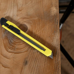 Estilete Slim 9 MM Cabo Plástico Tradestar