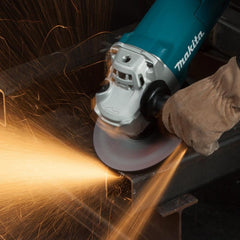 Esmerilhadeira Angular 180Mm Industrial 2200W Com Punho Lateral e Chave GA7061R 220V Makita
