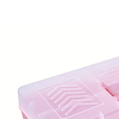 Caixa Plástica 17'' 10kg Capacidade Trava Cadeado Bandeja Removível Durável Tramontina