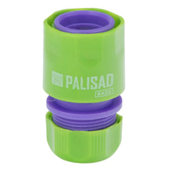 Jogo De Conexão Para Mangueira 1/2'' Palisad 1 Esguicho, 2 Engates Rápidos, Passagem Livre E Conector Aquastop