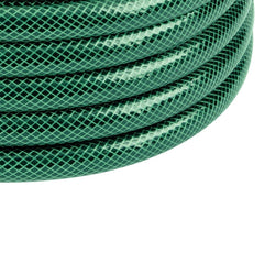 Mangueira Flex Verde 10 m PVC 3 Camadas 10 Bar 145 Psi 50°C Engate Rosqueado Esguicho Regulável Tramontina