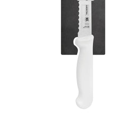 Faca Para Pão E Bolo Tramontina Profissional Master 25 Cm Aço Inox Cabo Branco