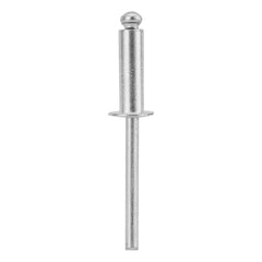 Rebite de Repuxo 4,8 x 16mm 50 Unidades MTX Aço Galvanizado Resistente à Corrosão