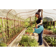 Regador Para Jardim Tramontina Plástico Azul 7L Proteção UV Irrigação Eficiente
