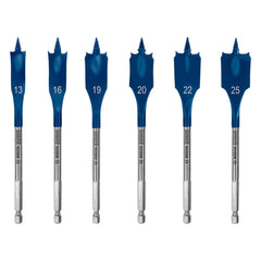 Jogo Com 6 Brocas Bosch Expert Self Cut Speed 13-25mmx152mm