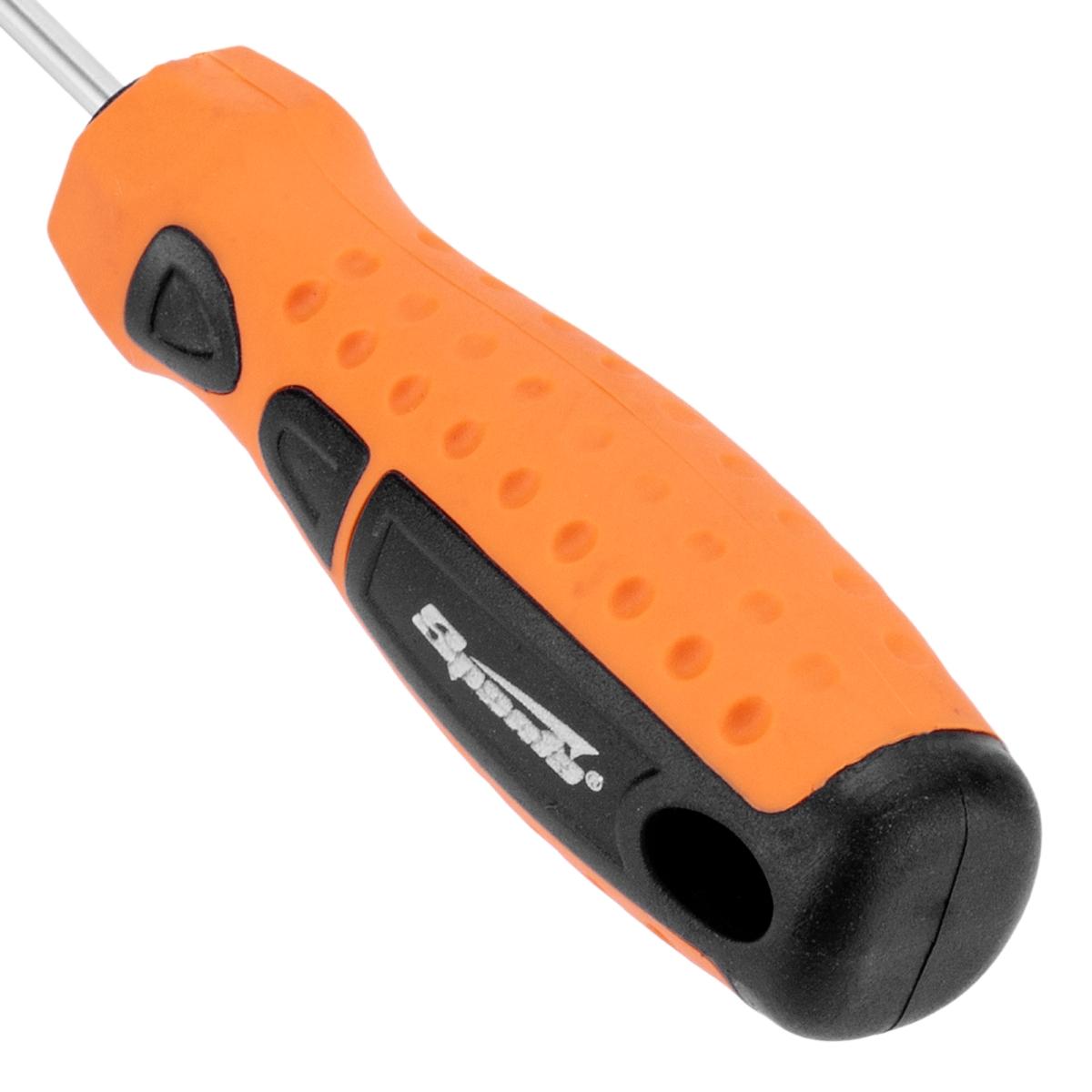 Chave De Fenda SL3 1/8X4 Pol 100mm Crv Cabo Emborrachado Sparta 1176255 - Guimepa