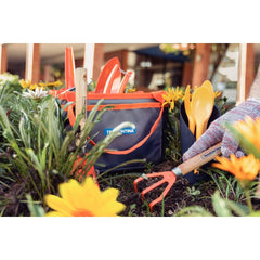 Kit Presente Jardinagem Tramontina 13 Peças Com Bolsa Lona Aço Carbono Para Jardim Horticultura Fruticultura