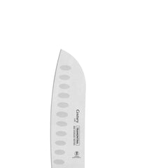 Faca Santoku Tramontina Century 5 Polegadas Aço Inox Policarbonato Preto