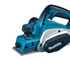 Plaina Elétrica 82mm 3-1/4'' 620W com Calibrador Faca Guia Chave Soquete Madeira KP0800 220V Makita