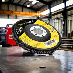 Disco Flap 115 mm G100 Fibra Reto Aço Tradestar