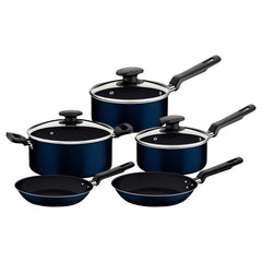 Jogo De Panelas Tramontina Ravena Alumínio 5 Peças Antiaderente Starflon Max 1,6mm
