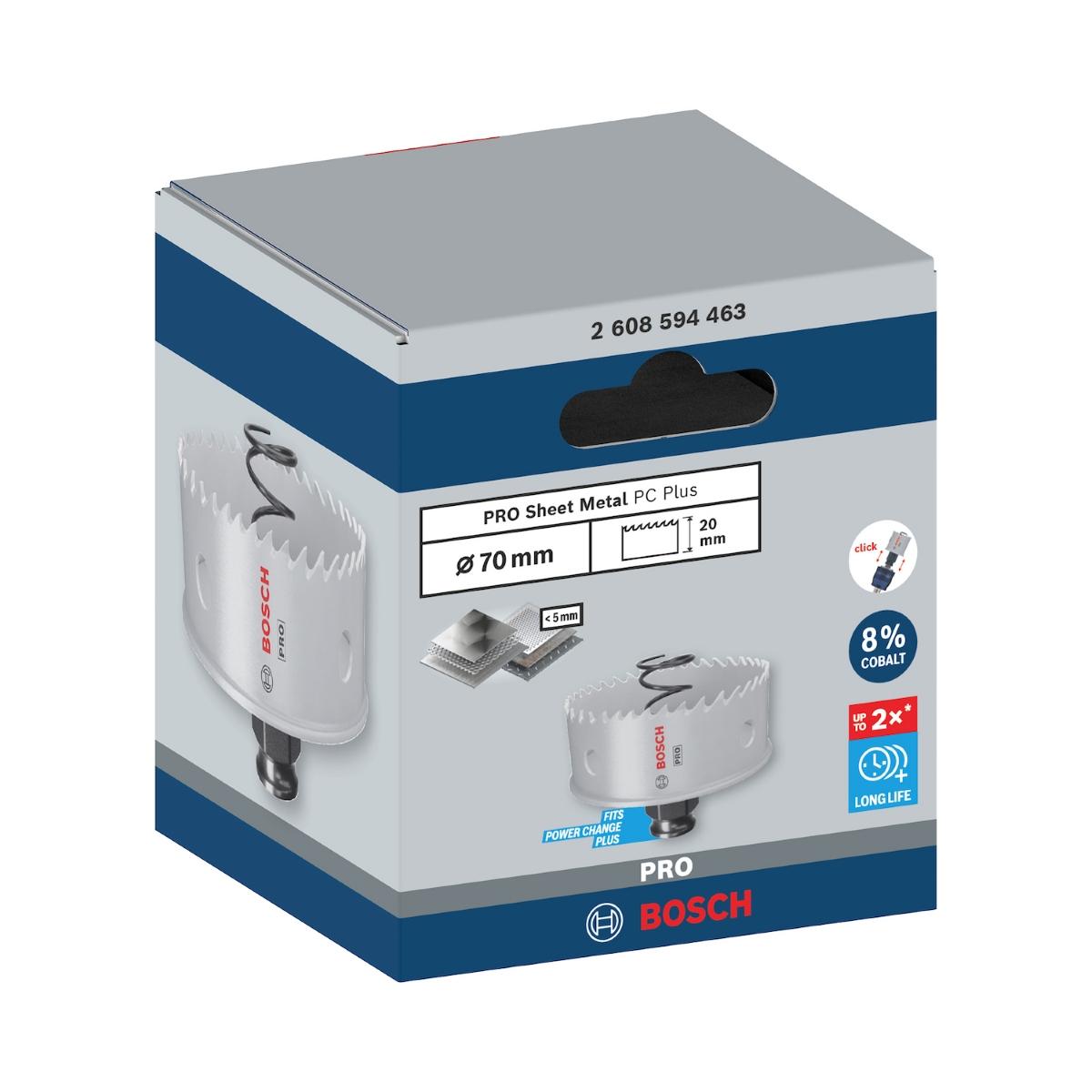 Serra Copo Bosch Pro Sheet Metal Power Change Plus 70mm