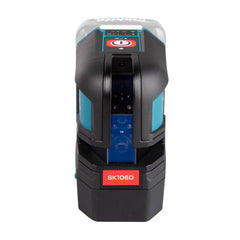 Nível Laser de Linhas Cruzadas 25M Resistente Água Com Bolsa Suporte de Parede SK106DZ Makita