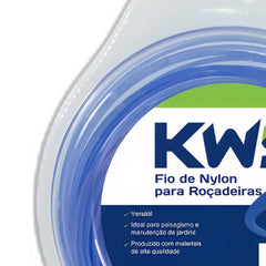 Fio Nylon para Roçadeira 200G Blister 1,5mm 96 metros Redondo Kawashima