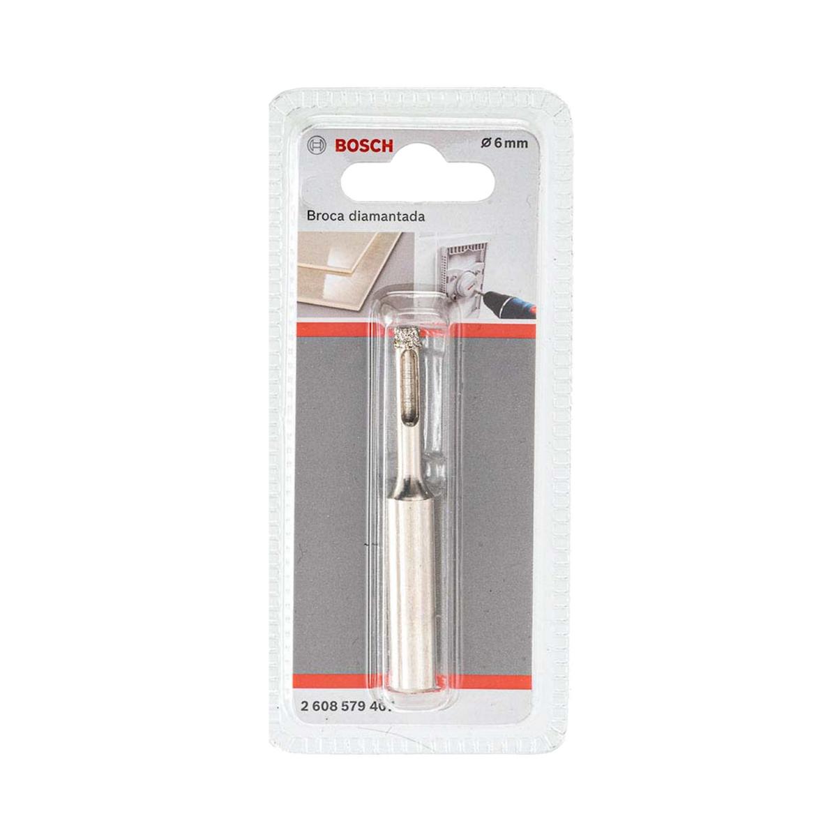 Broca Diamantada A Úmido Bosch 6 mm 1U