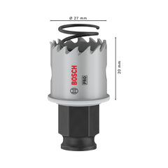 Serra Copo Bosch Pro Sheet Metal Power Change Plus 27mm